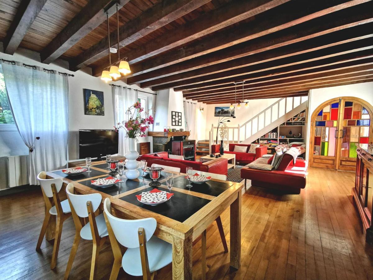 Grande Maison Au Coeur D'Un Village Historique Avec Terrasse Et Wifi Inclus - Fr-1-582-308 Saint-Vidal Экстерьер фото