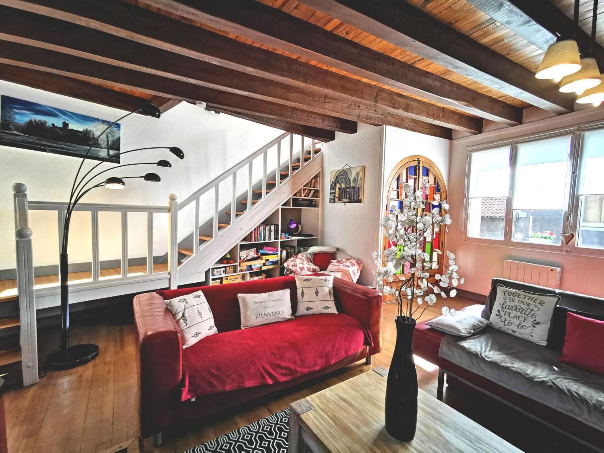 Grande Maison Au Coeur D'Un Village Historique Avec Terrasse Et Wifi Inclus - Fr-1-582-308 Saint-Vidal Экстерьер фото